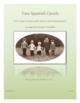 Two Spanish Carols Two-Part choral sheet music cover